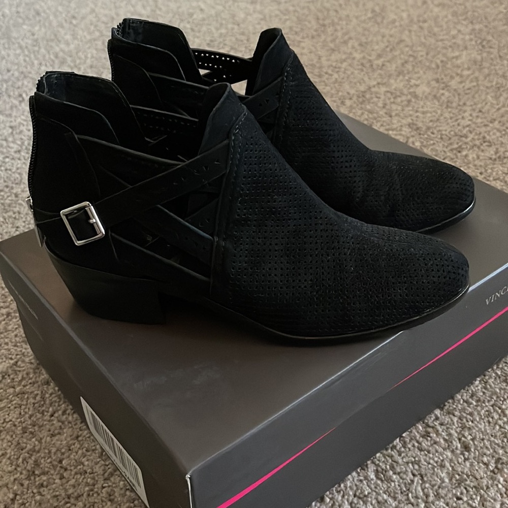 Vince Camuto Black Booties